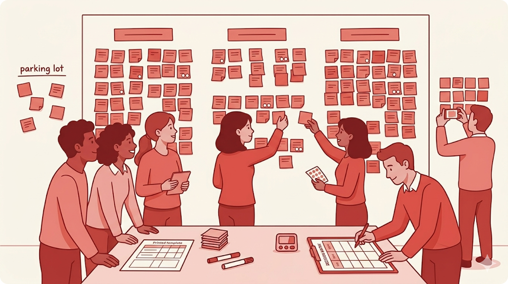 Design research workshop in progress