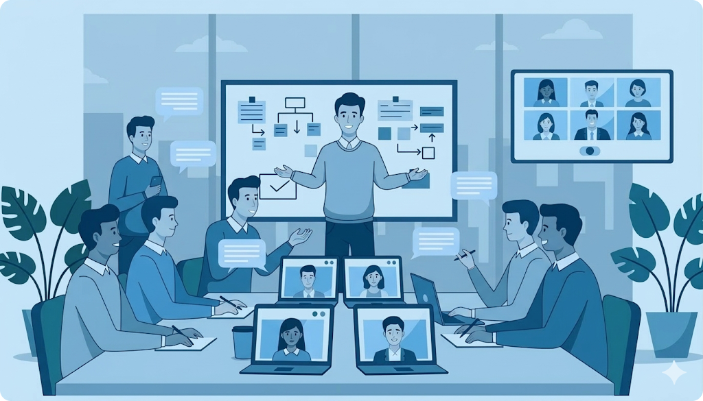 Hybrid Workshop Starter Kit — preview of templates, checklists, and tactics card