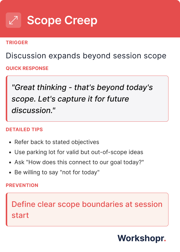 Scope Creep - Back