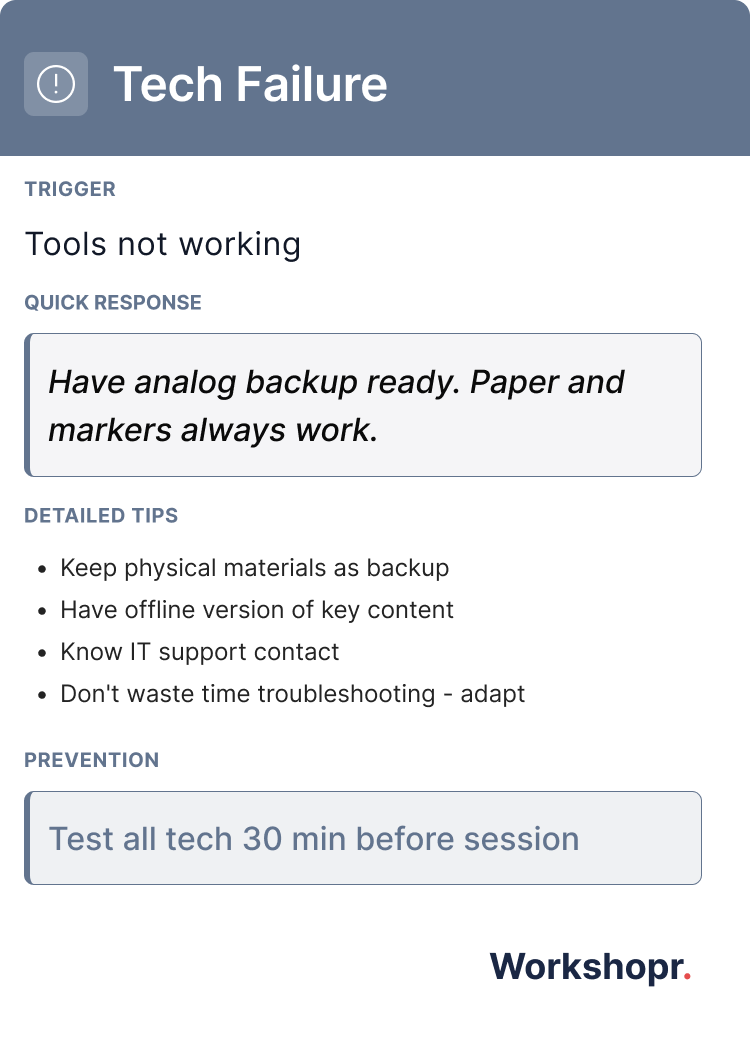Tech Failure - Back
