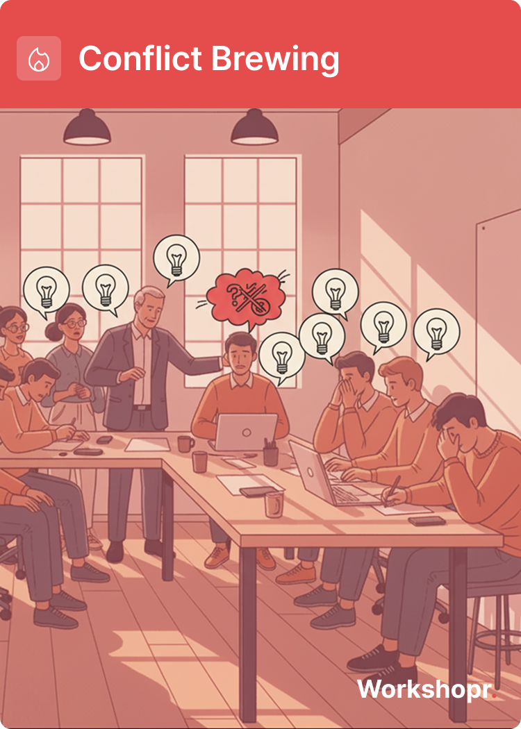 Conflict Brewing card