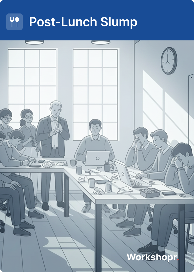 Post-Lunch Slump - Front