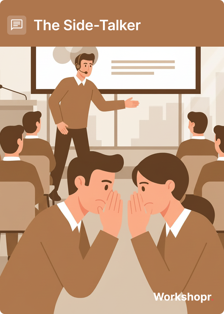 The Side-Talker - Front